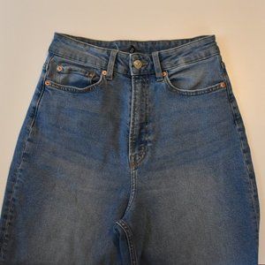 H&M France High Rise Mom Jeans